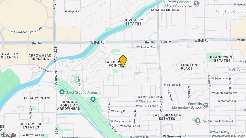 6978 W Kings Ave Mapa y Detalles de la Ubicación