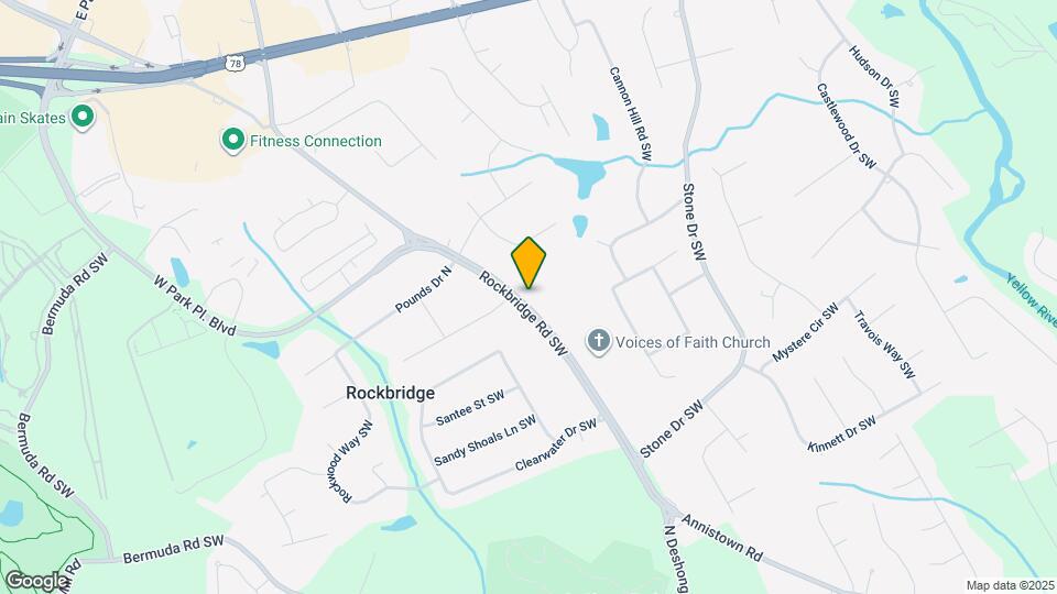 2388 Rockbridge Rd SW Mapa y Detalles de la Ubicación