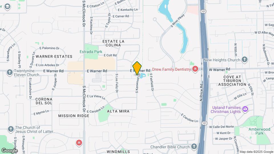 1966 E Calle De Arcos Map and Location Details