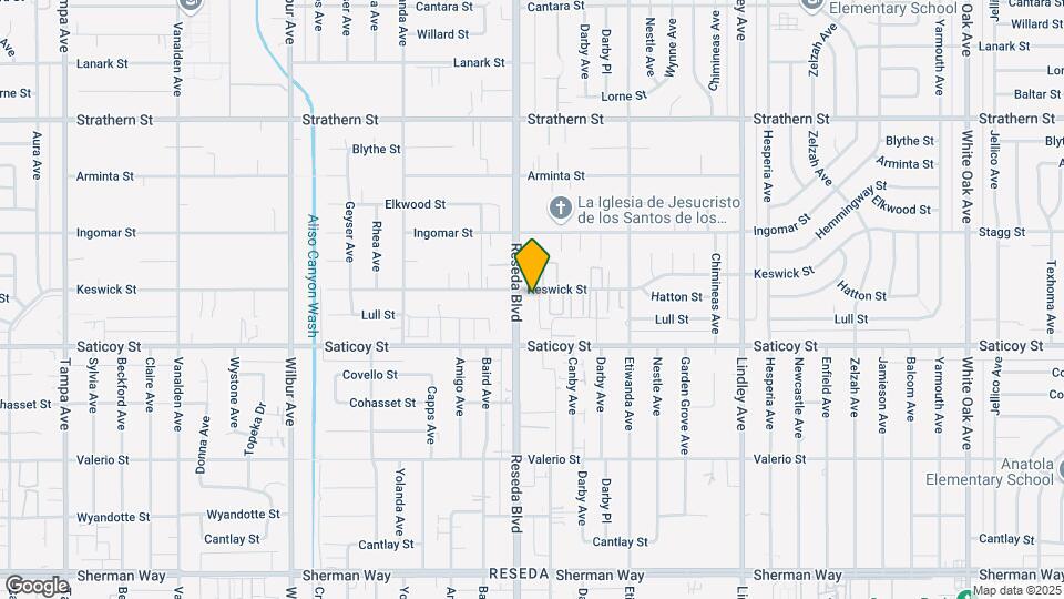 Reseda Apartments Mapa y Detalles de la Ubicación