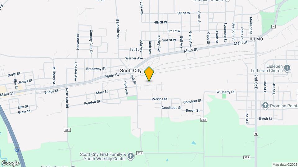 1300 W Mar Elm St Mapa y Detalles de la Ubicación