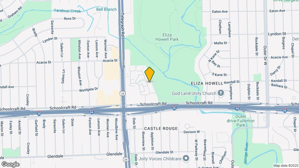 14176 Riverview St Map and Location Details