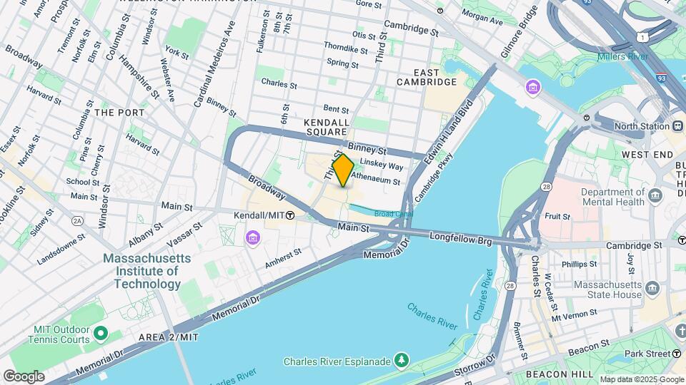 250 Kendall St Mapa y Detalles de la Ubicación