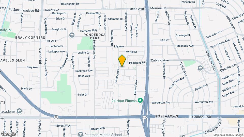 3781 Miramar Way Map and Location Details