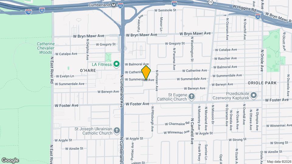 8235 W Summerdale Ave Map and Location Details