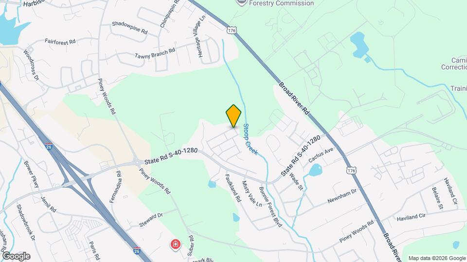 1030 Glencroft Dr Map and Location Details