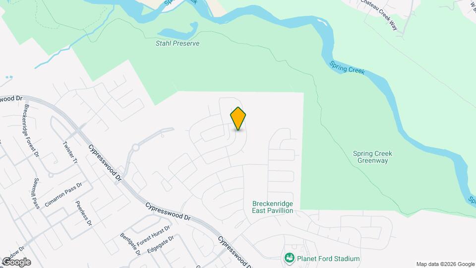 24302 Springfield Valley Dr Map and Location Details