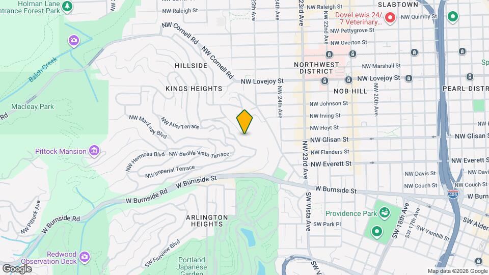 407 NW Marlborough Ave Map and Location Details