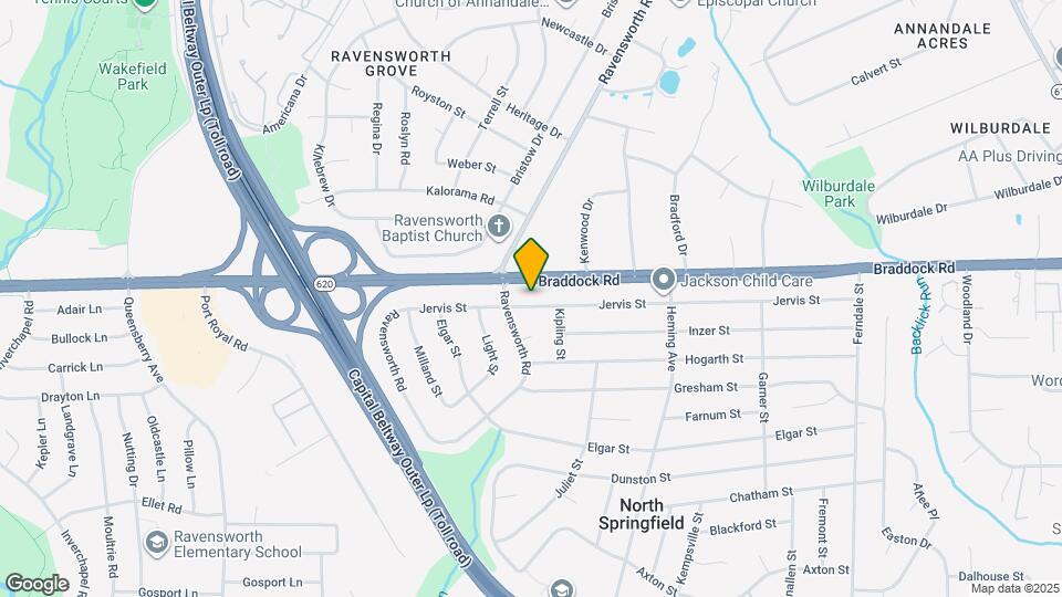 7606 Jervis St Map and Location Details