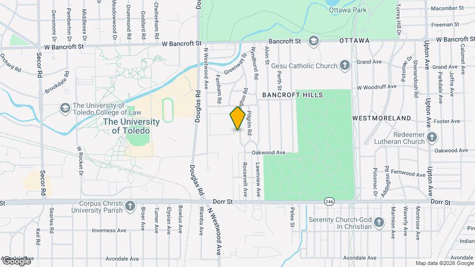 1743 Kensington Rd Map and Location Details