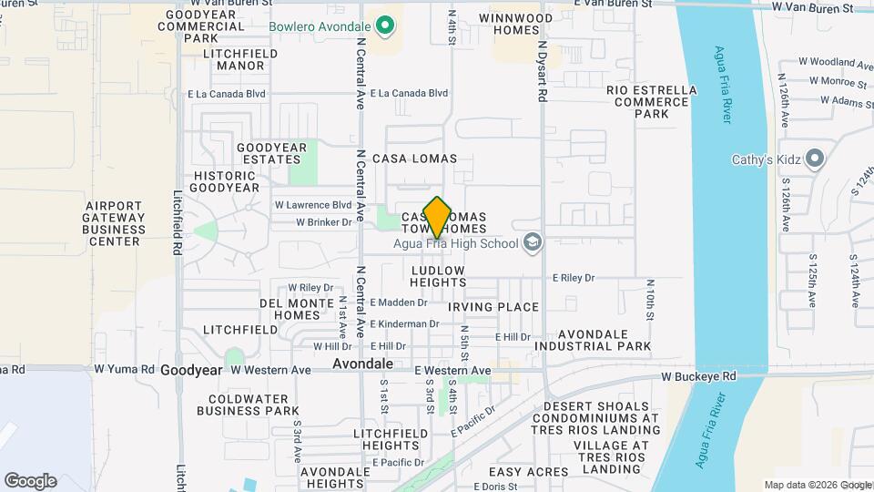 306 E Ludlow Dr Map and Location Details