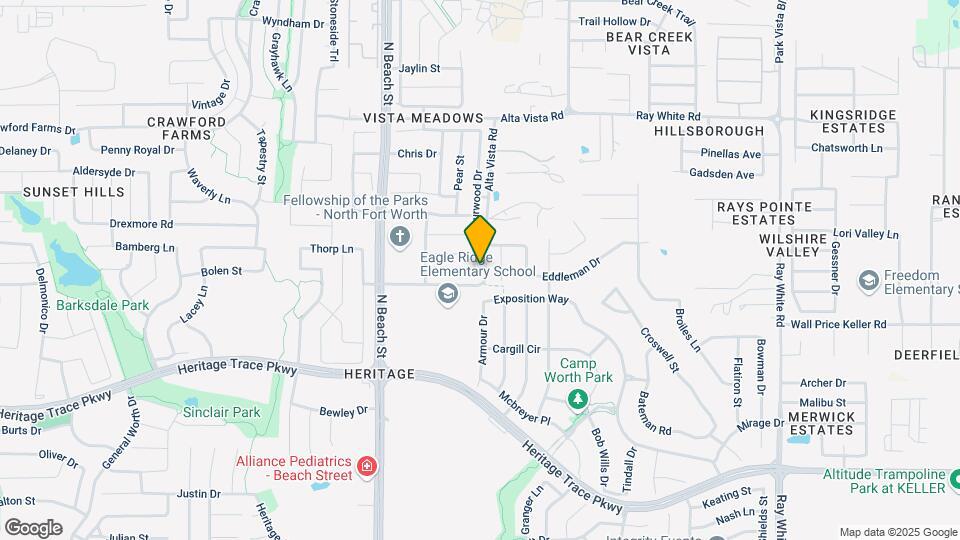 9904 Sourwood Dr Map and Location Details