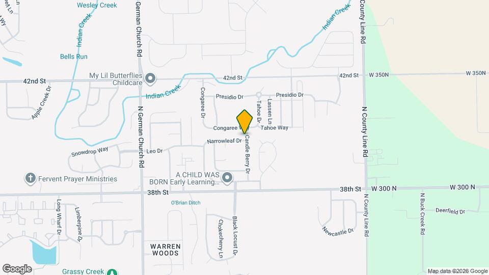 11438 Narrowleaf Dr Map and Location Details