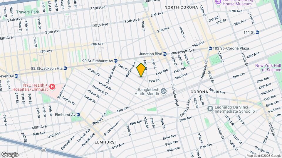 4154 Case St Mapa y Detalles de la Ubicación