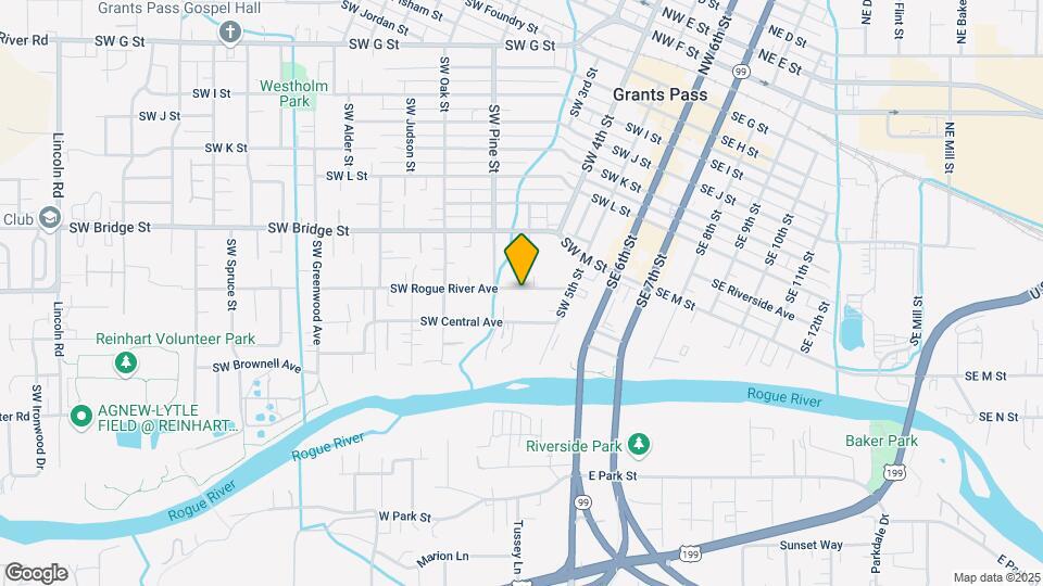 247 SW Rogue River Ave Map and Location Details