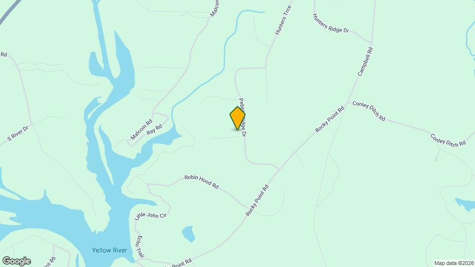 155 Pebble Ridge Dr Map and Location Details