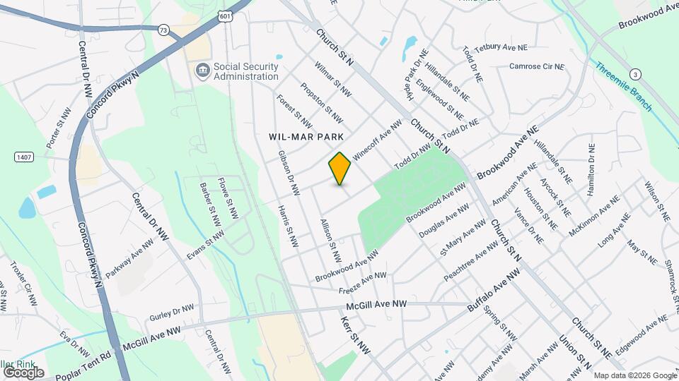565 Buford St NW Map and Location Details
