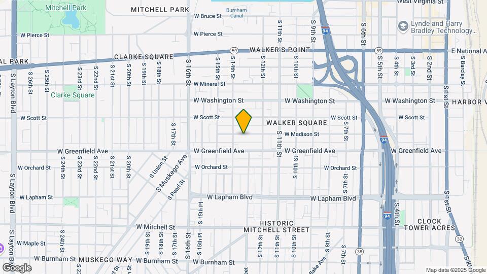 1311 W Madison St Map and Location Details