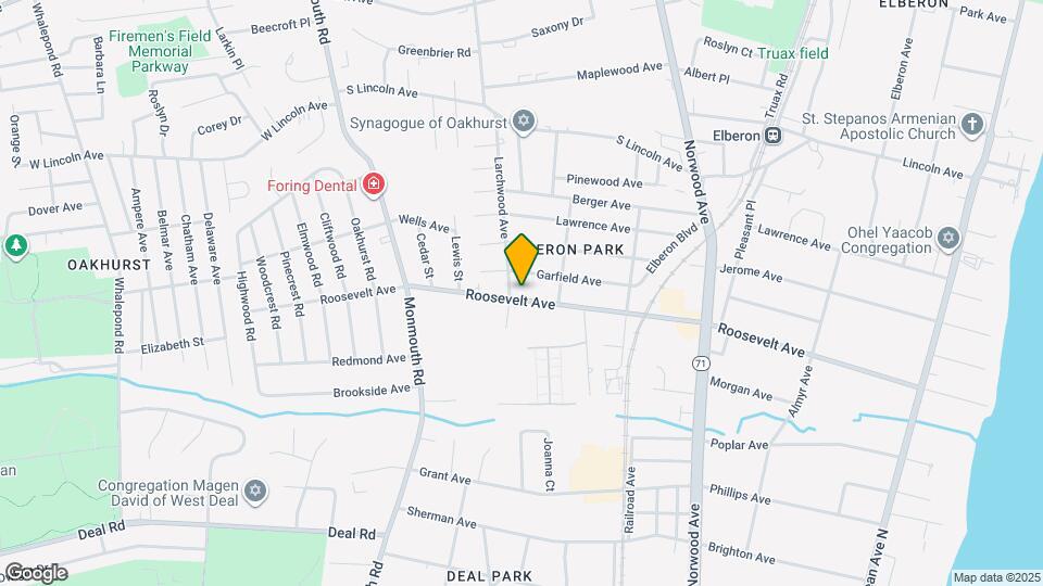 295 Roosevelt Ave Map and Location Details