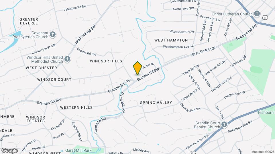 3121 Grandin Rd SW Map and Location Details