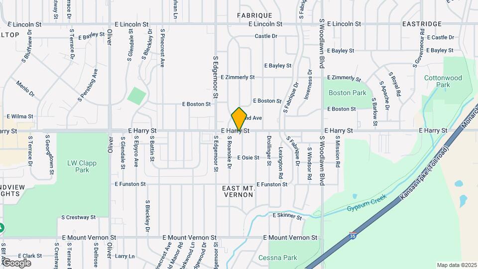 1601 Faulders Ln Map and Location Details