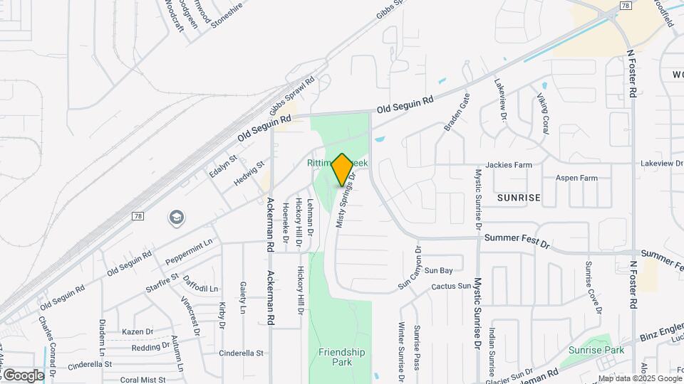 4439 Misty Springs Dr Mapa y Detalles de la Ubicación