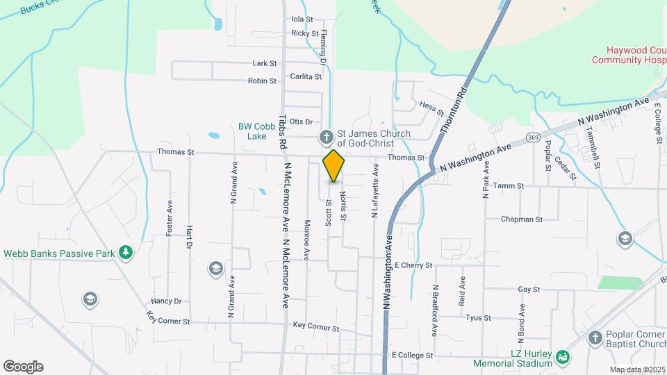 966 Scott St Map and Location Details