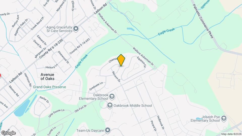 409 Chemistry Cir Map and Location Details