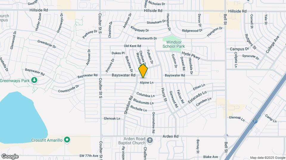6900 Alpine Ln Map and Location Details