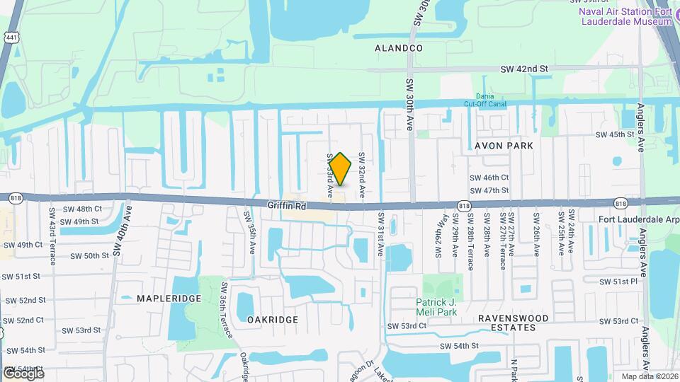 4732 SW 33rd Ave Map and Location Details