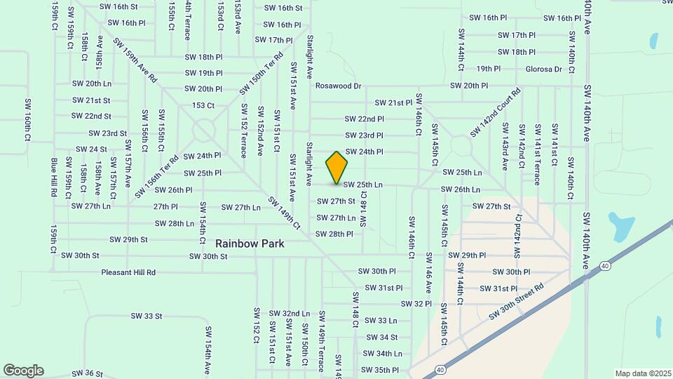 14938 SW 26th Ln Map and Location Details