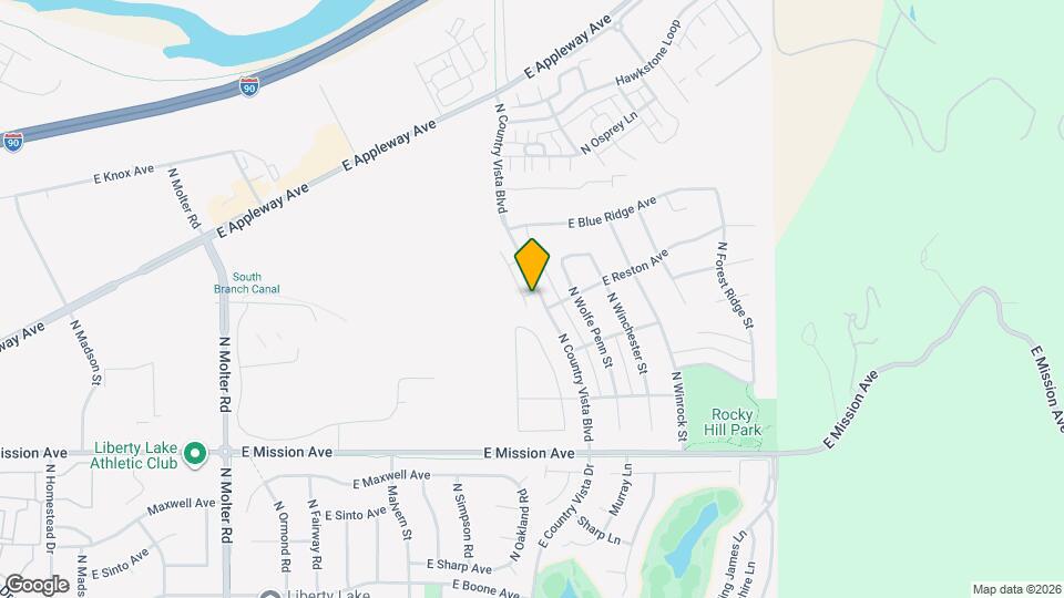 2121 N Country Vista Blvd Map and Location Details