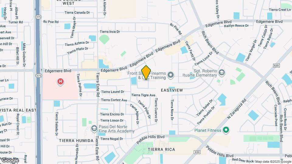 3309 Tierra Angel Dr Map and Location Details