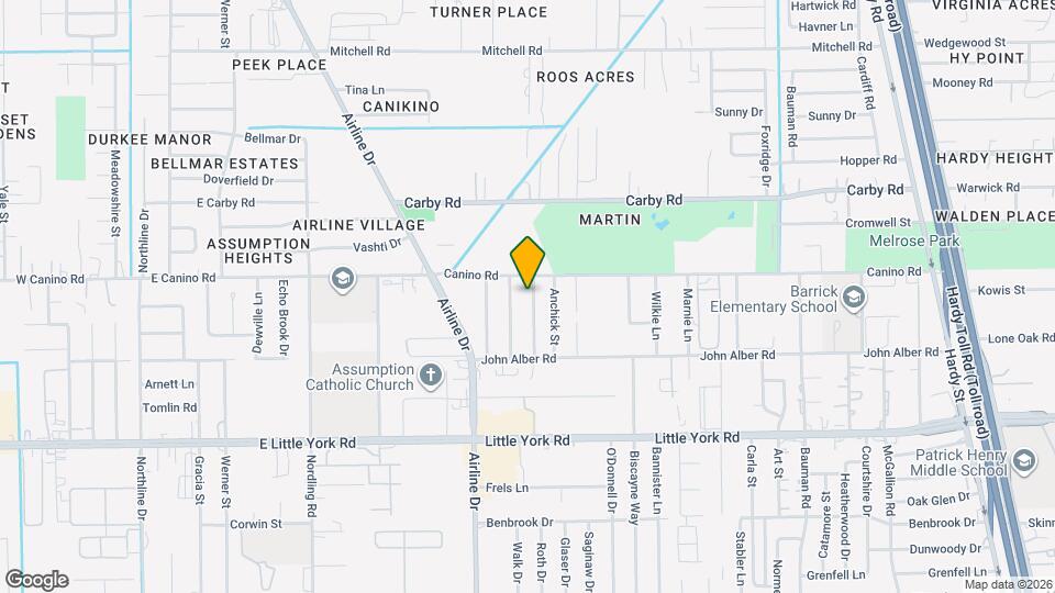 12013 Meadowpass St Map and Location Details