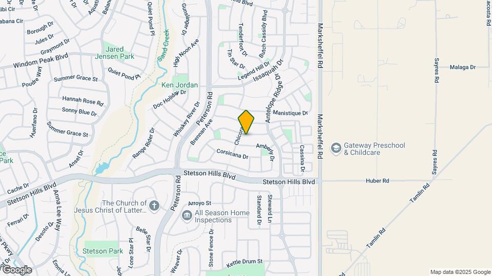 7415 Flathead Lake Dr Map and Location Details
