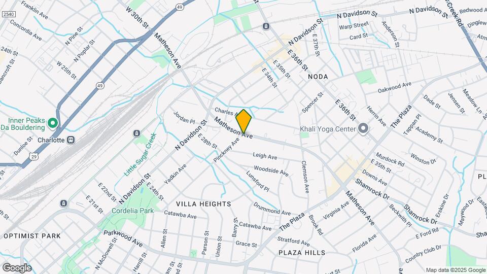 804 Matheson Ave Map and Location Details