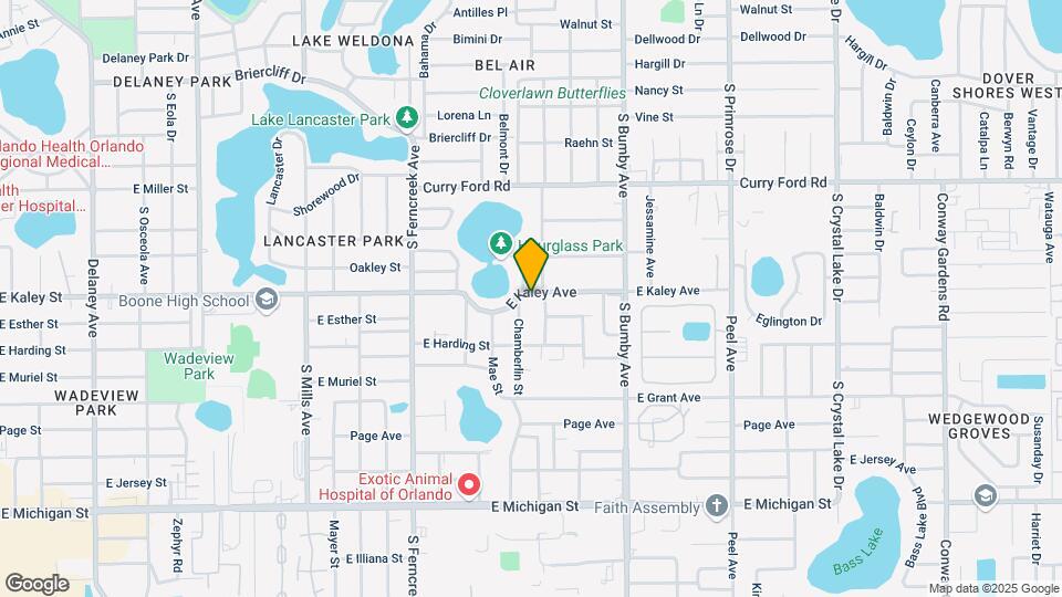 1910 E Kaley Ave Mapa y Detalles de la Ubicación