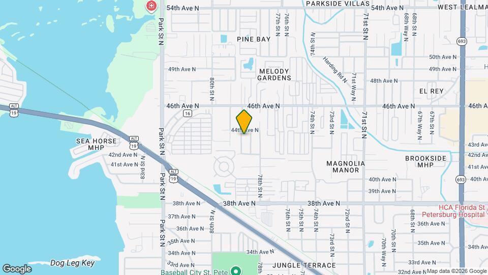 4325 78th Ln N Map and Location Details