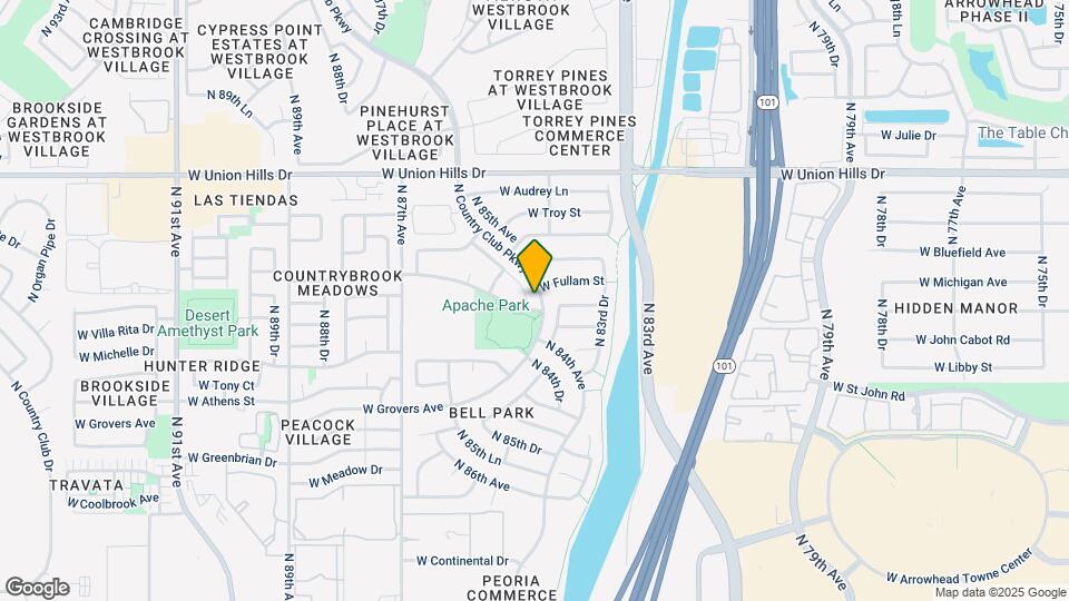 18203 N 85th Dr Map and Location Details