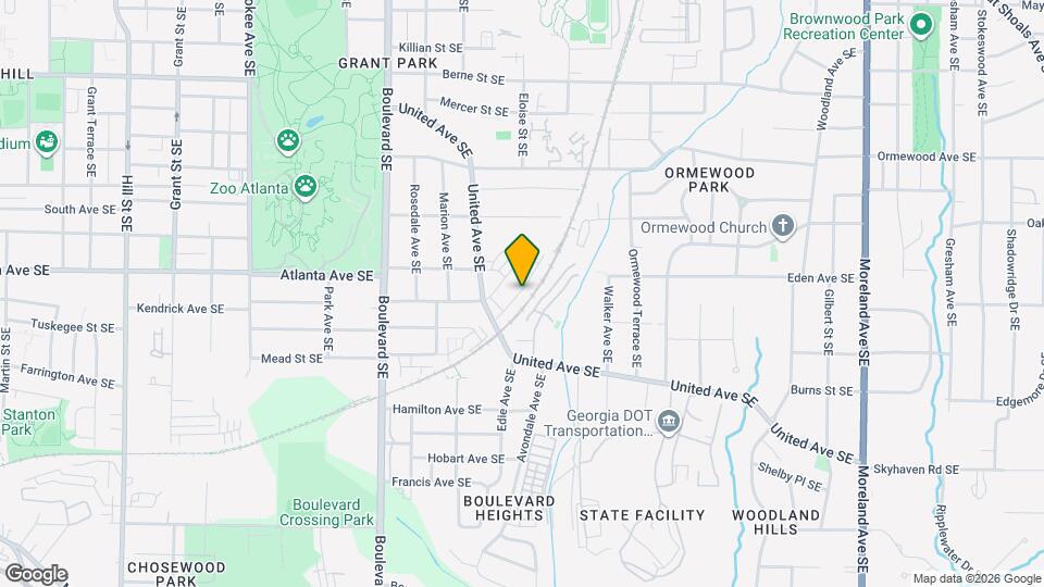 831 Commonwealth Ave SE Map and Location Details