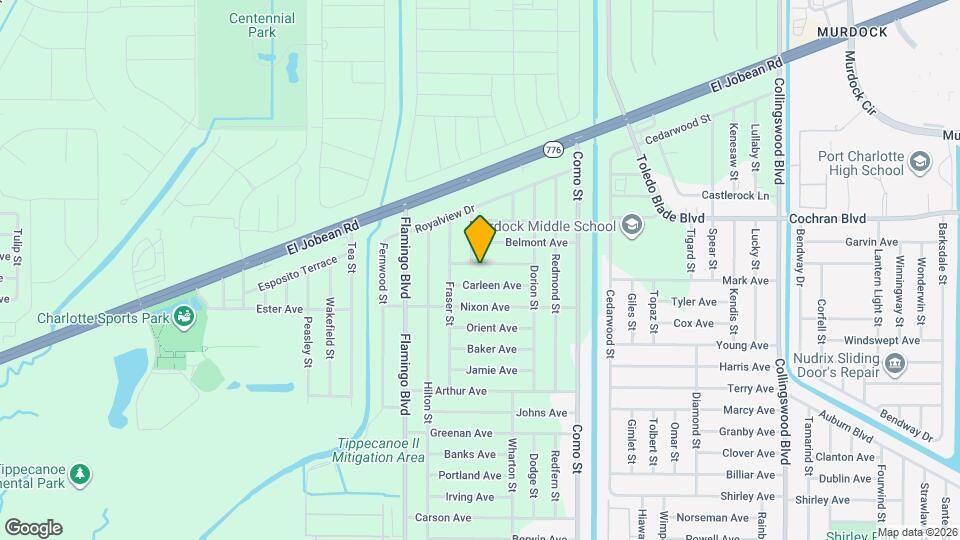 17107 Thompson Ave Map and Location Details