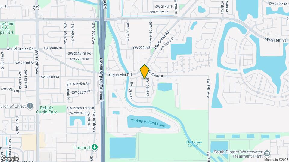 22527 SW 102nd Path Mapa y Detalles de la Ubicación