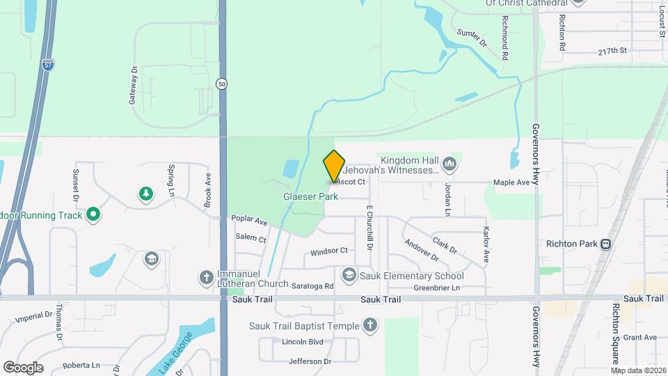 22005 Balmoral Dr Mapa y Detalles de la Ubicación