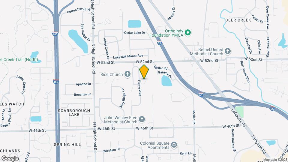 5828 Costino Ln Map and Location Details