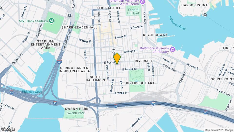 1521 Light St Mapa y Detalles de la Ubicación