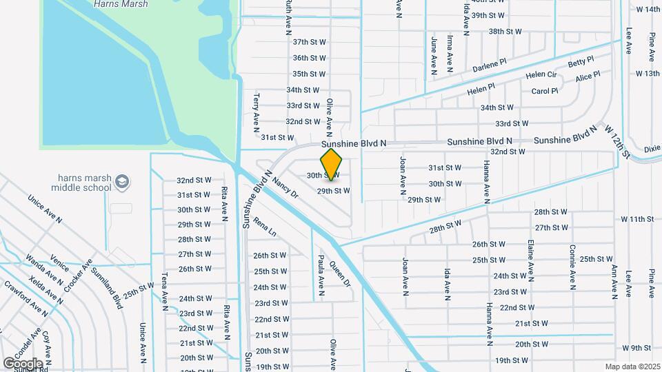 3212 29th St W Map and Location Details