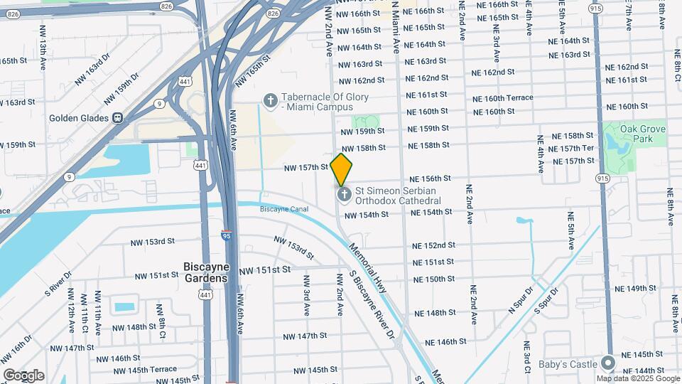 Biscayne Gardens Apartments Map and Location Details