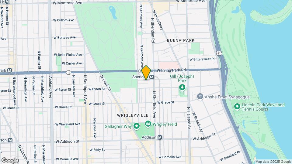 1025 W Dakin St Mapa y Detalles de la Ubicación