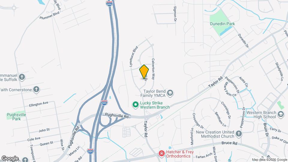 3516 Elkton Dr Map and Location Details