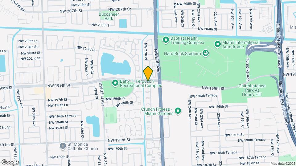 2759 NW 198th Ter Mapa y Detalles de la Ubicación